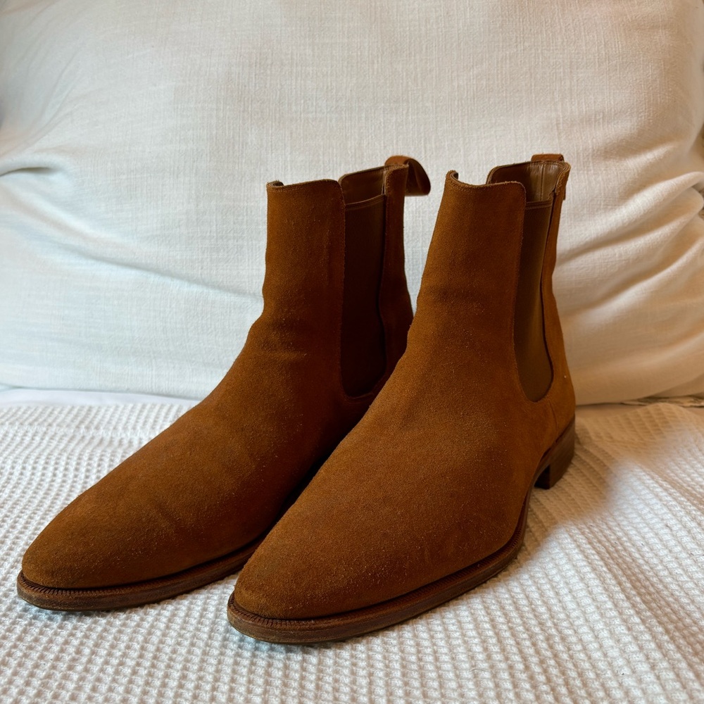 Story Et Fall calf suede Chelsea boots men’s size EU 46 / US 13